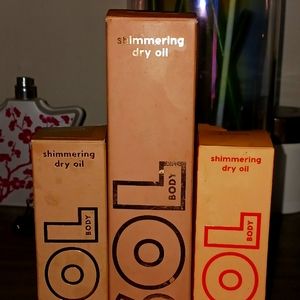 Sol shimmering body oil bundle
